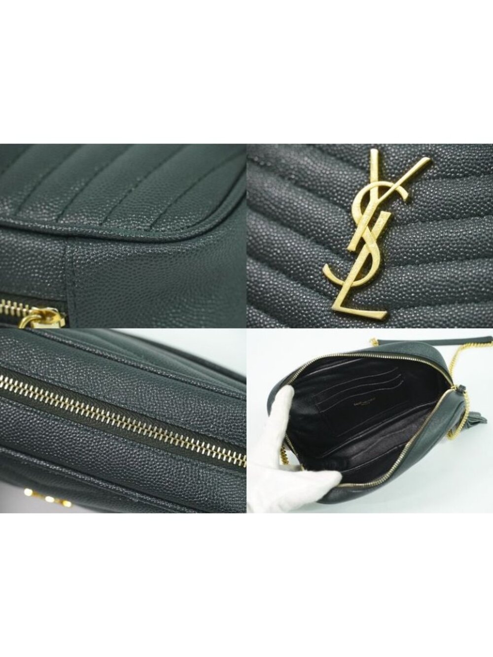 Saint Laurent Lou Tassel Chain Shoulder Bag Pochette - Picture 7 of 9